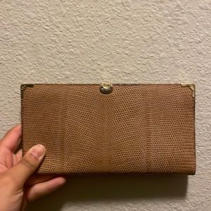 Gucci Brown Alligator Wallet
